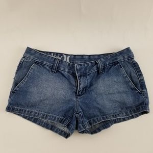 Juniors Hurley jean shortie shorts